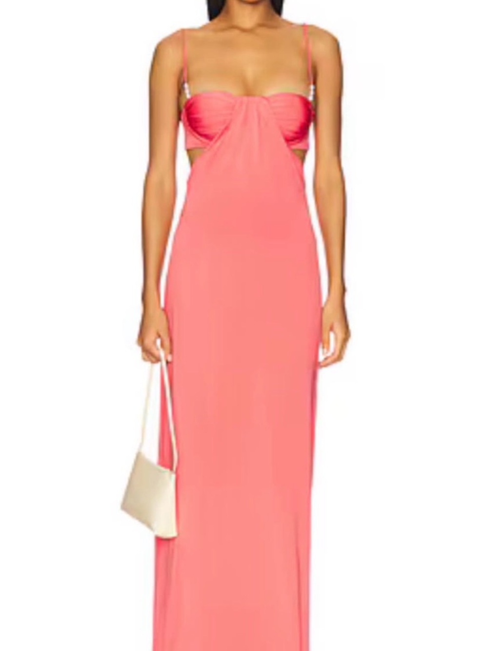 Coral formal Maxi Dress